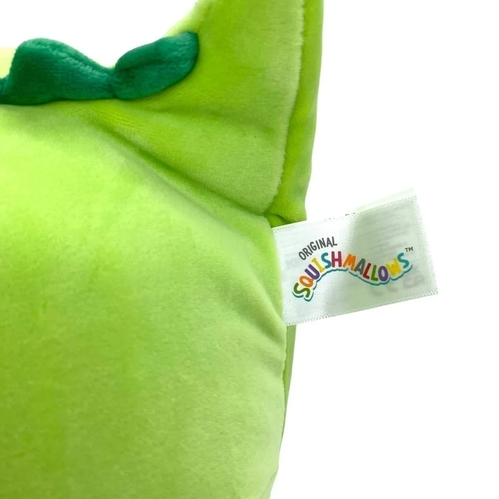 Squishmallow Danny the Dinosaur Plush With Bowtie